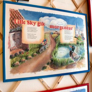 Lille Sky gik morgentur