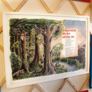 I skovens dybe stille ro