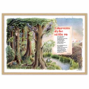 I skovens dybe stille ro