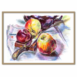 Te-selskabet med æbler